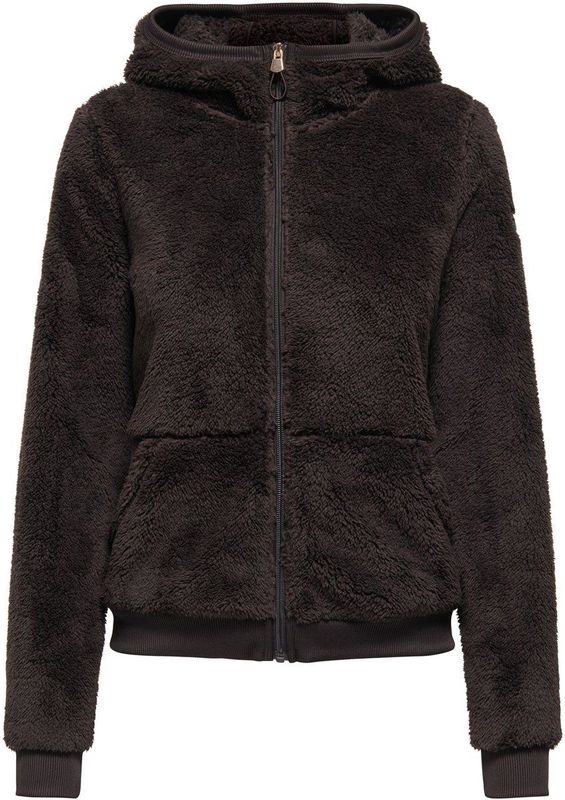 Onpfluffy - Jas - Capuchon - Lange Mouwen - Geribde Manchetten - Zachte Performance Materialen