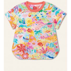 Oilily - Terriffic T-shirt - Roze - 74/12m