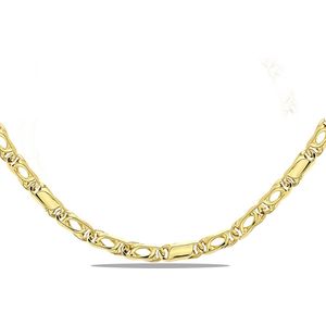 Juwelier Zwartevalk - 14 karaat gouden ketting ZV 127/60cm