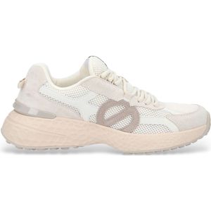 NO NAME - Carter Runner 2.0 - Sportschoenen - Beige - Textiel en Suèdeleer