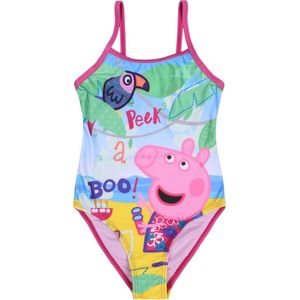Kleurrijk, eendelig badpak - PEPPA PIG / 98