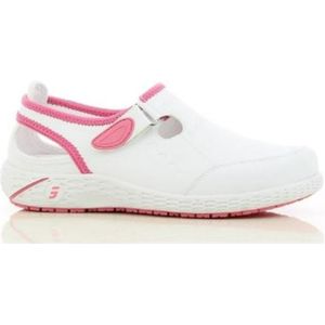 Safety Jogger Oxypas Lina OB Sandaalschoen SlipvastSRC-ESD-AS Fuchsia – Maat 40