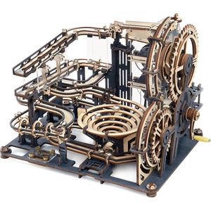 Robotime 3D Houten Puzzel - Marble Run Night City