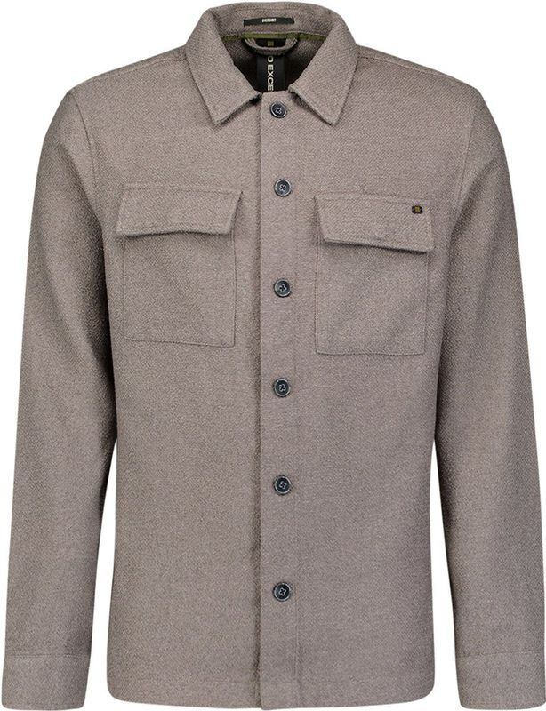 Overshirt - Bouclestof - Met Knopen
