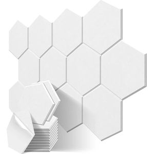 Geluidsisolatie Zelfklevend - Geluidsisolatieplaten - Studioschuim - Wit