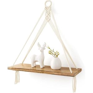 Zwevende plank Witte zwevende planken wandgemonteerde plank, modern design metalen cirkel opbergplanken displayrekken woondecoratie voor woonkamer, kantoor, slaapkamer, badkamer, keuken (maat: 50×14 Zwevende plank Witte zwevende planken wandgemonteerde plank, modern design metalen cirkel opbergplanken displayrekken woondecoratie voor woonkamer, kantoor, slaapkamer, badkamer, keuken (maat: 50×14