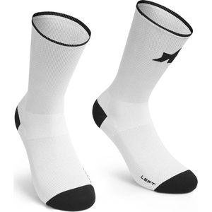 ASSOS RS Superleger Socks - Fietssokken - Grijs/Wit