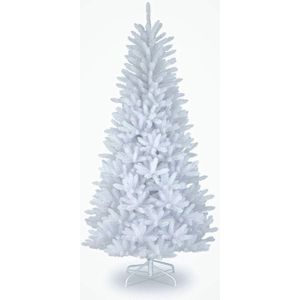 Alaskan Pine Zwart/Groen/Wit Kerst Bushy Kijken Kunstboom Met Metalen Stand Xmas Home decor, PVC, 6Ft/180CM