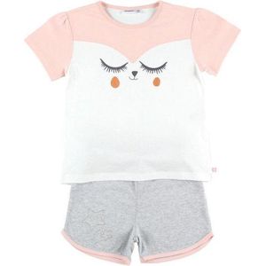Noukie's - Pyjama - Poes - Meisje - Roze  - 6 jaar 116