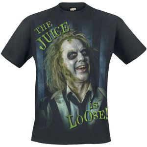 Beetlejuice Beetlejuice - Juice Is Loose Heren T-shirt - zwart - L