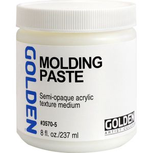 Golden | Gel Mediums | Molding Paste | Pot á 237ml