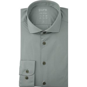 Pure Shirt Olive - Maat 39 - Heren - Overhemden Casual