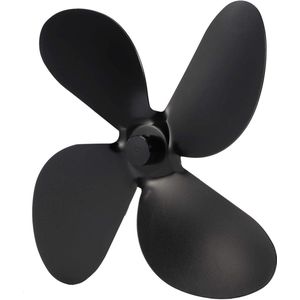 4-Bladen Schoorsteen Ventilatorblad voor Kachel Ventilator - Onderdelen en Accessoires voor Thuis Woonkamer .