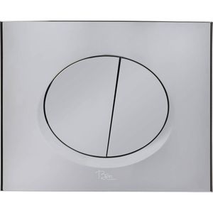 Ben Pro Flush Bedieningspaneel - voor Ben BPF en BPSF Inbouwreservoir - Chroom - Drukplaat
