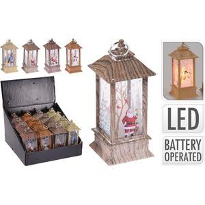 Lantaarn - kerstverlichting led - kerst - kerstverlichting - woondecoratie - lantaarn kerst - per 4 stuks