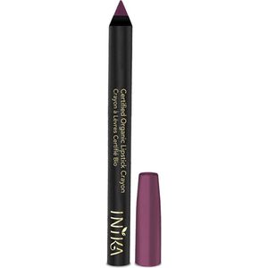 INIKA Certified Organic Lip Crayon – Deep Plum – 3g