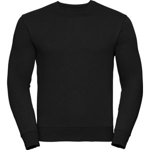 Russell Heren Authentieke Sweatshirt (Slimmer Cut) (Zwart)