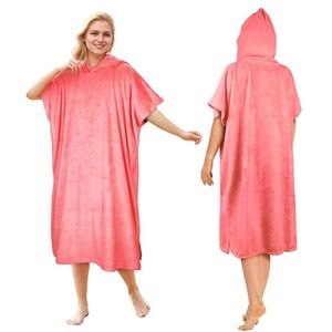 Oversized Surf Poncho voor Volwassenen - Waterabsorberende Badponcho met Capuchon - Ideaal voor Surfen en Zwemmen