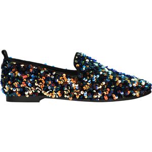 La Strada Loafer multikleur met pailletten dames - maat 36