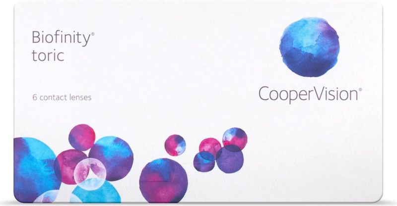 Biofinity - Toric - Dag- en Nachtlenzen - Comfilcon A - 6 Lenzen