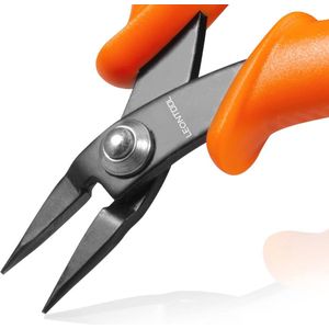 Precisie Lange Neus Tang Pincet voor Sieraden maken - 1mm Puntige Tip