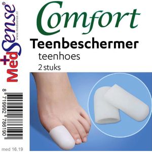Comfort – teen beschermhoes – grote teen – 2 stuks - Medium