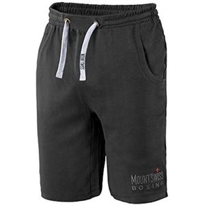 Mount Swiss Sportshorts voor heren, boxers/korte broek/joggingbroek/sweatpants van 100% katoen