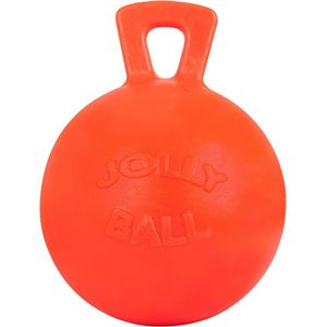 Jolly Pets Jolly Ball – Paarden speelbal met vanillegeur - Ter vermaak in de stal en in het weiland - Bijtbestendig - Oranje - Ø 25 cm