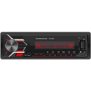 12V Autoradio Bluetooth Handsfree - FM-Radio - Kleurrijke Lichten - Auto Audio Centrale Controle