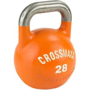 Crossmaxx® Competitie kettlebell 28kg, oranje