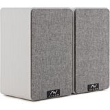 AVCOM 5 boekenplank luidspeakerpaar, wit