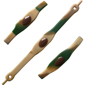 Shoeps 14 Legerkleurige flexibele siliconen veters - 2018 editie - Camouflage