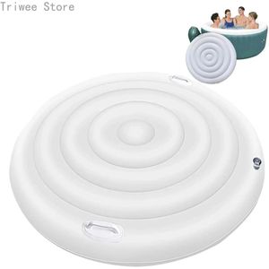 Jurrys Jacuzzi hoes - 155cm - Opblaasbaar - Buiten - Binnen - Energie besparend - Hoes - Zwembad - Bescherming