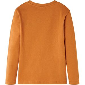 Kindershirt lange mouwen - Gorilla print - Maat 128