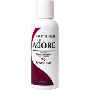 Adore Shining Semi Permanent Hair Color Raging Red-70 Haarverf