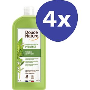 Douce Nature Bruisende Douchegel & Shampoo - Verveine (4x 1l)