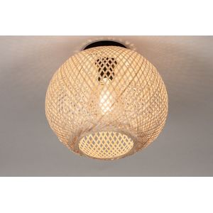 Lumidora Plafondlamp 74264 - E27 - Naturel - Riet - 30 cm