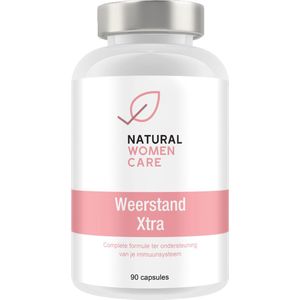 Natural Women Care - Weerstand Xtra - Natuurlijk - weerstand - immuunsysteem - vitamines - mineralen - kruiden - probiotica
