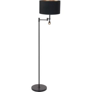 Steinhauer vloerlamp Stang - zwart - metaal - 7201ZW