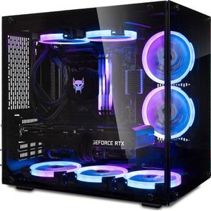 BEASTCOM Q7 Mini | Gaming PC | Intel i5-12400F 6X 4.40GHz 12 Threads, NVIDIA RTX 4060 8GB, 16GB RAM, 1TB NVMe SSD, AiO waterkoeling, WiFi 6, Bluetooth, Windows 11 Pro
