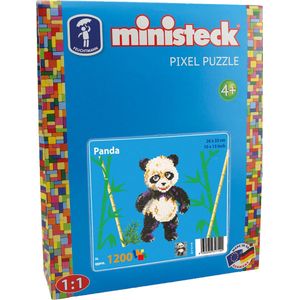 Ministeck Panda (small) - XL Box - 1200pcs