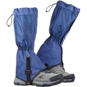 Waterdichte Sneeuw Gaiters - Ajusteerbare Wandelsokken - Anti-Scheur Polyester - Veilige Voetband - Voor Heren & Dames - Koningsblauw - 1 paar