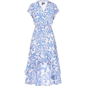 DreiMaster Vintage Jurk  blauw / wit