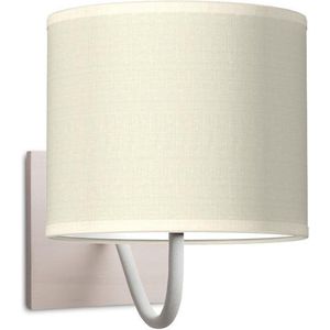 Home Sweet Home wandlamp Bling - wandlamp Beach inclusief lampenkap - lampenkap 20/20/17cm - geschikt voor E27 LED lamp - warm wit