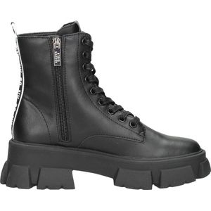 Steve Madden Tanker Veterschoenen Hak - zwart - Maat 36