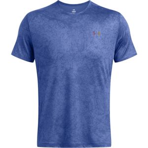 Under Armour - Vanish Elite Vent Prtd Ss - T-shirt - Tech Blue