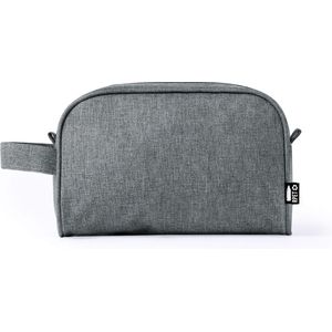Toilettas - Etui - Reisetui - Make-up tas - Duurzaam - RPET/polyester - Grijs
