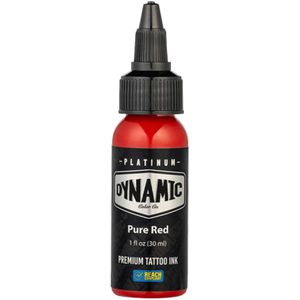 Platinum by Dynamic Tattoo Ink - Pure Red 30 ml