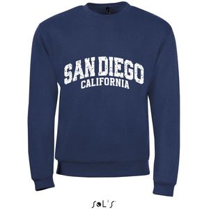 Sweatshirt 2-214 San Diego California - Navy, xS