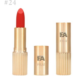 FILIZ MAT ROOD LIPSTICK RED ATTACK - FEL ROOD- creme - mat
